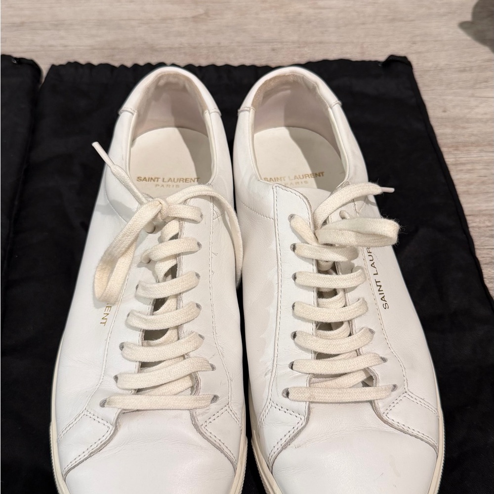 Saint Laurent Classic White Andy Sneaker